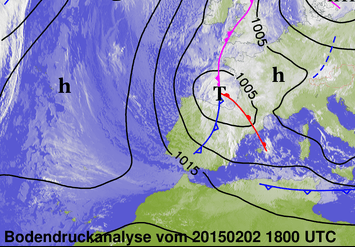 Image d'illustration pour Synthèse : neige au Sud et près de la Manche les 2 et 3 février