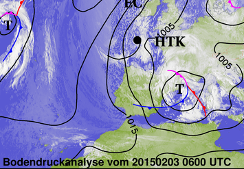 Image d'illustration pour Synthèse : neige au Sud et près de la Manche les 2 et 3 février