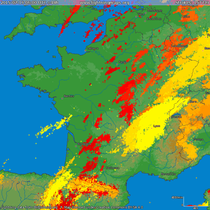Image d'illustration pour De violents orages interrompent la canicule