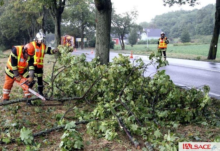 Image d'illustration pour Orages violents en Alsace