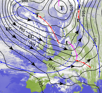 Image d'illustration pour Giboulées, grêle, vent et foudre : forts orages sur la France et l'Europe