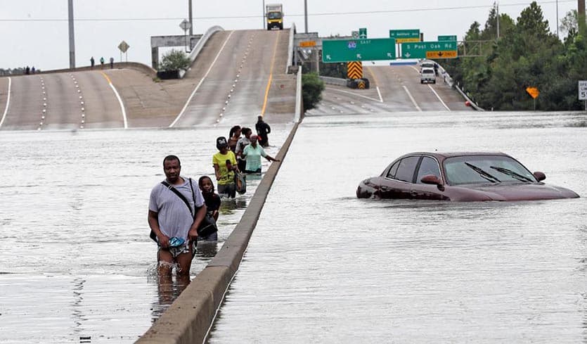 Image d'illustration pour Cyclone Harvey aux Etats-Unis : inondations catastrophiques