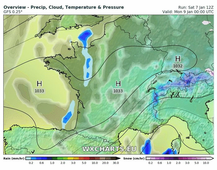 Image d'illustration pour Vers un retour de l'humidité et de la neige en montagne 