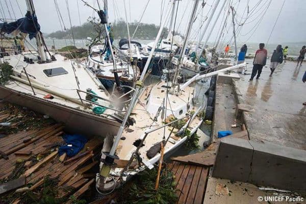 Image d'illustration pour Cyclone Pam : Vanuatu touché de plein fouet - Nouvelle Calédonie épargnée