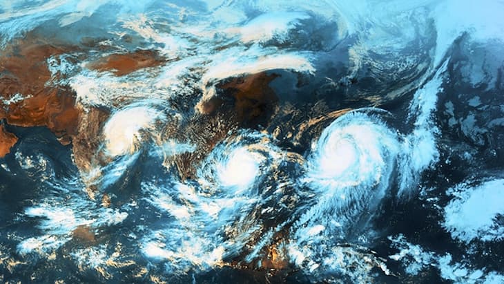 Image d'illustration pour Cyclones Phailin, Nari et Wipha