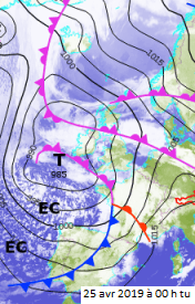 Image d'illustration pour Tempête, forte pluie, neige et orages les 24 & 25 avril