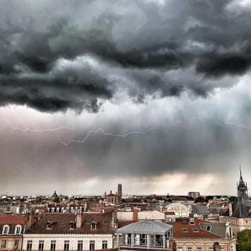 Image d'illustration pour Tempête, forte pluie, neige et orages les 24 & 25 avril