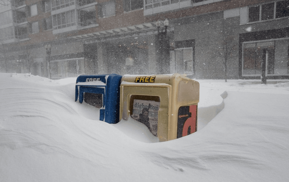 Image d'illustration pour Bilan de la tempête de neige Juno aux Etats Unis