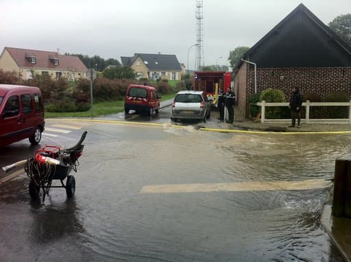 Image d'illustration pour Fortes pluies en Pas-de-Calais - Inondations en Pays de Caux
