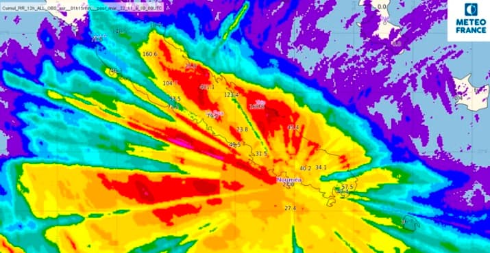 Image d'illustration pour Drame après des pluies exceptionnelles en Nouvelle Calédonie