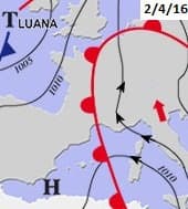Image d'illustration pour Fortes pluies et quelques crues vers les Cévennes