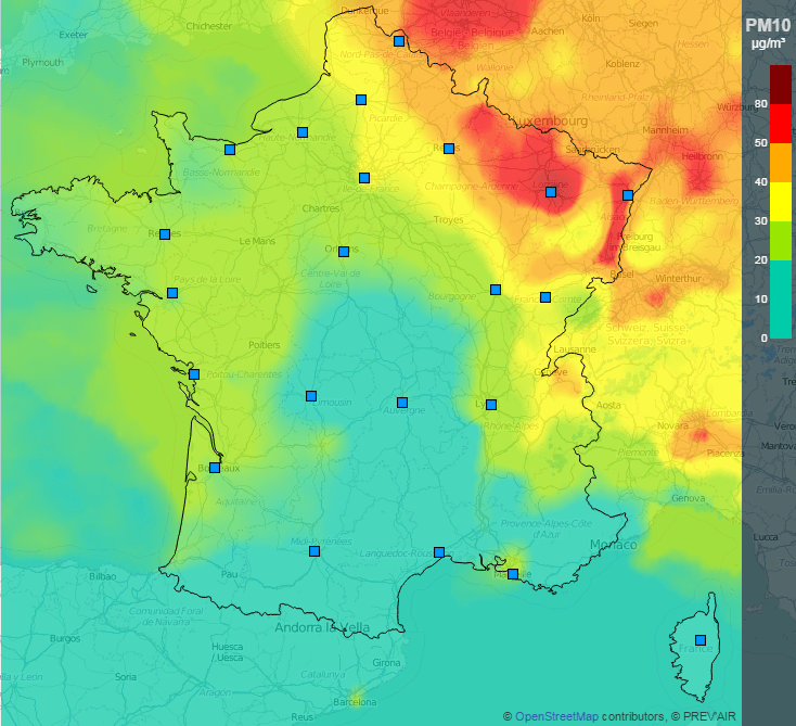 Image d'illustration pour Anticyclone : Nouvelle pollution aux particules fines