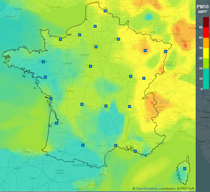 Image d'illustration pour Anticyclone : Nouvelle pollution aux particules fines