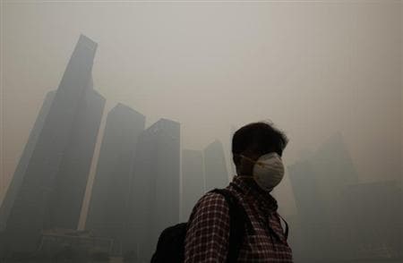 Image d'illustration pour Pollution record à Singapour et en Malaisie