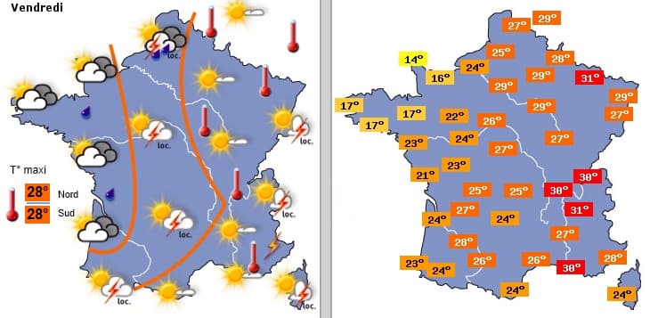 Image d'illustration pour Soleil et forte chaleur sur la France