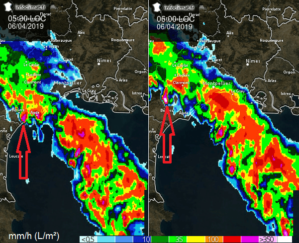 Image d'illustration pour Forts orages et tornades dans le sud de la France