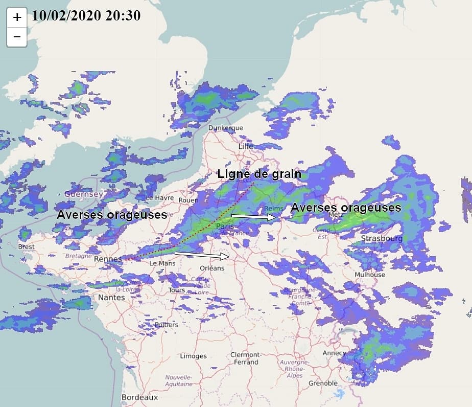 Image d'illustration pour Tempête Ciara : bilan des rafales observées en France