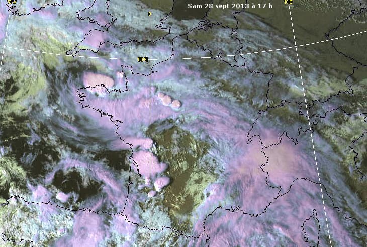 Image d'illustration pour Orages forts sur l'Ouest et le Centre de la France