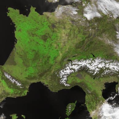 Image d'illustration pour Soleil en France - Tempête en Ukraine - Neige en Grèce