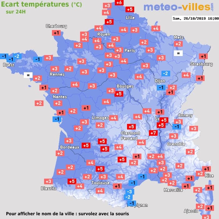 Image d'illustration pour Douceur remarquable avant une baisse vertigineuse des températures au Nord!