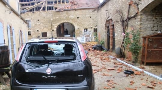 Image d'illustration pour Orages meurtriers et tornades : bilan du passage de l'ex tempête Henri
