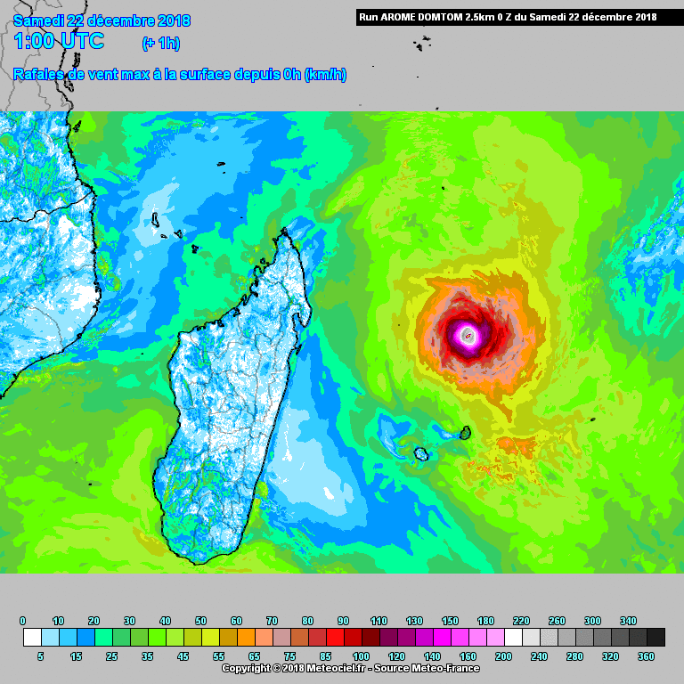 Image d'illustration pour Cyclone Cilida : menace sur les Mascareignes