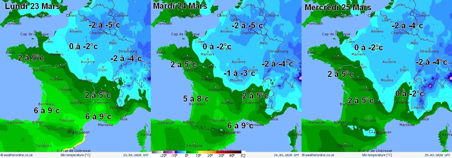 Image d'illustration pour Retour des gelées sur la moitié Nord à partir du week-end 