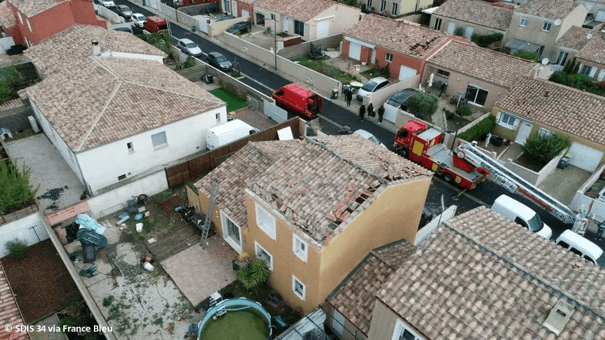 Image d'illustration pour Forts orages et tornades dans le sud de la France