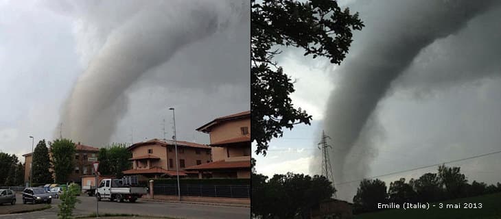Image d'illustration pour Tornade en Italie et forts cumuls de pluie en France