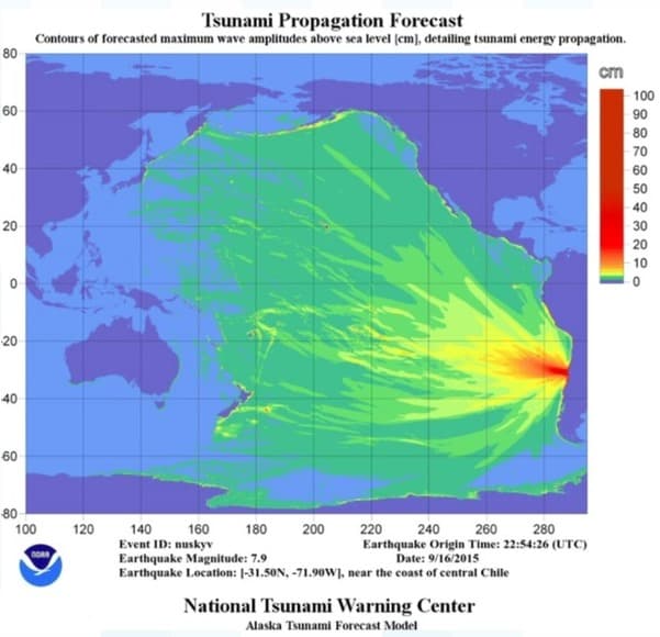 Image d'illustration pour Séisme et tsunami au Chili - Faible intensité en Polynésie Française