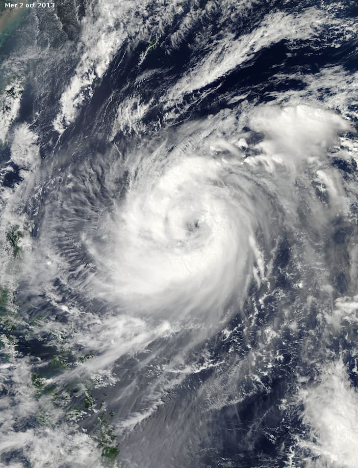 Image d'illustration pour Typhon Fitow / Quedan (Okinawa - Taïwan - Chine)