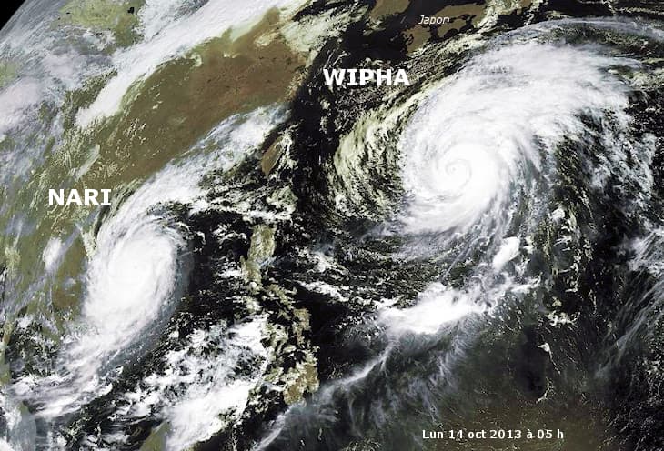 Image d'illustration pour Typhon Wipha (Japon)