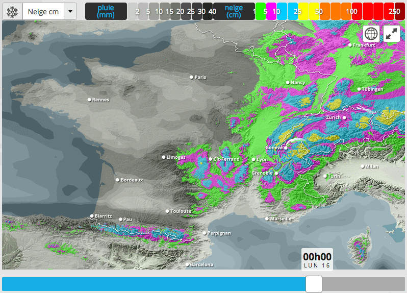 Image d'illustration pour Vers un retour de l'humidité et de la neige en montagne 
