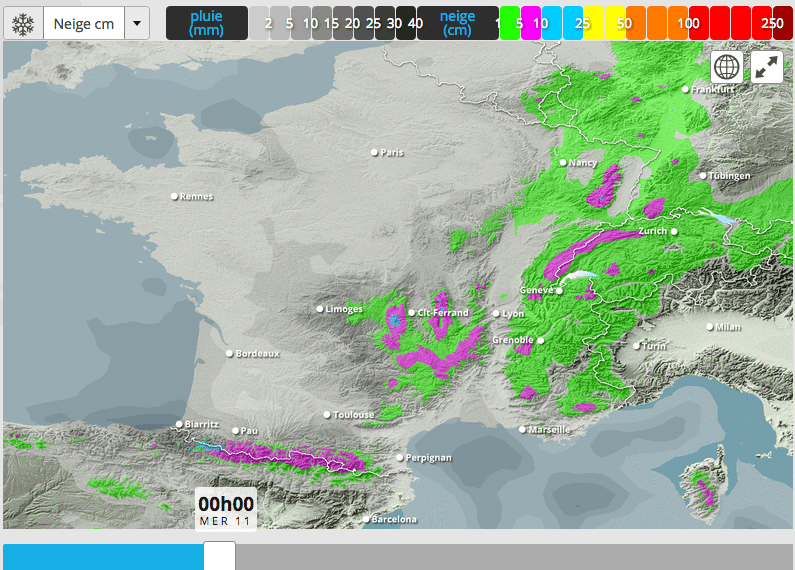 Image d'illustration pour Vers un retour de l'humidité et de la neige en montagne 