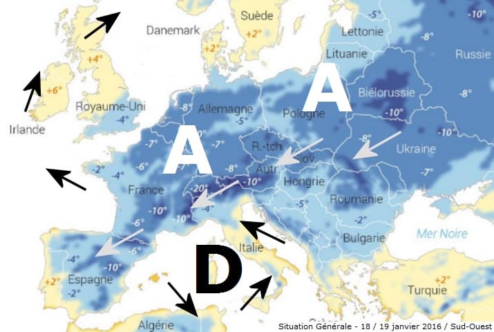 Image d'illustration pour Fin de vague de froid en France - Suivi et prévision
