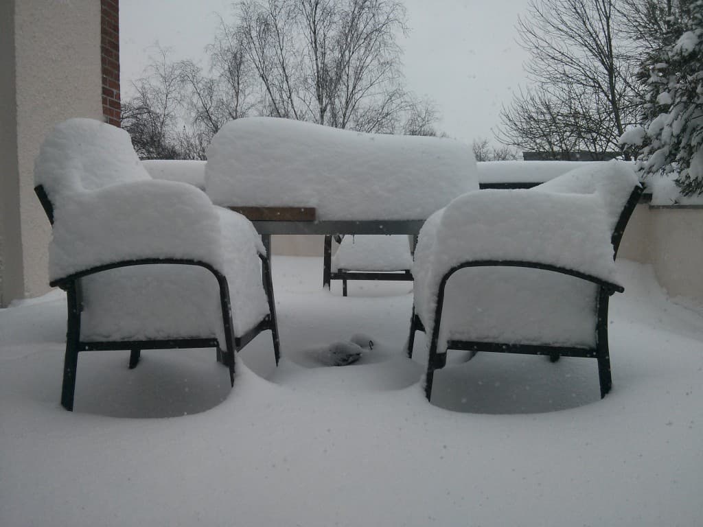 Image d'illustration pour Mars 2013 : chutes de neige exceptionnelles en Normandie 