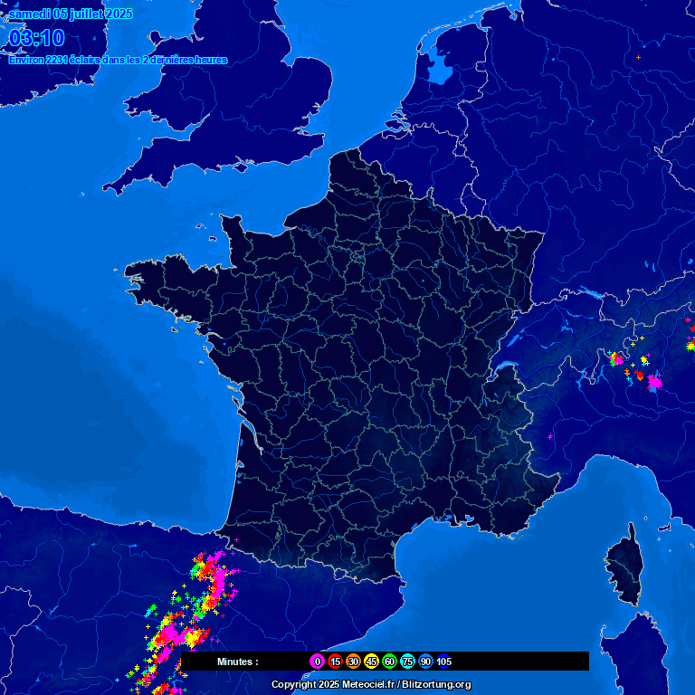 Image d'illustration pour Nouvelle vigilance aux orages dans l'Est pour jeudi