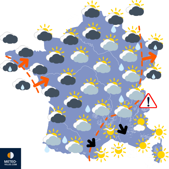 Orages précoces en vue