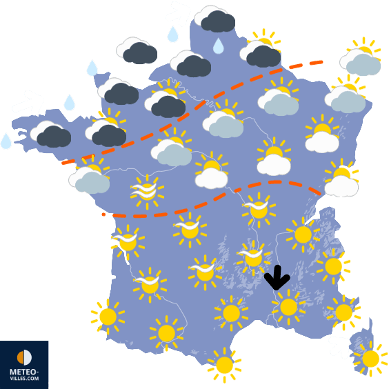 Une chaleur revue à la baisse