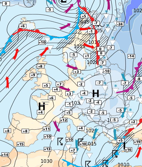 Image d'illustration pour Bilan de l'épisode de froid et de neige fin 2014 et début 2015